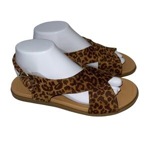 AEROSOLES Leopard Print Sandals